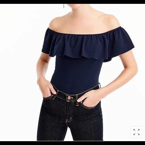 J.crew off the shoulder bodysuit | NWOT